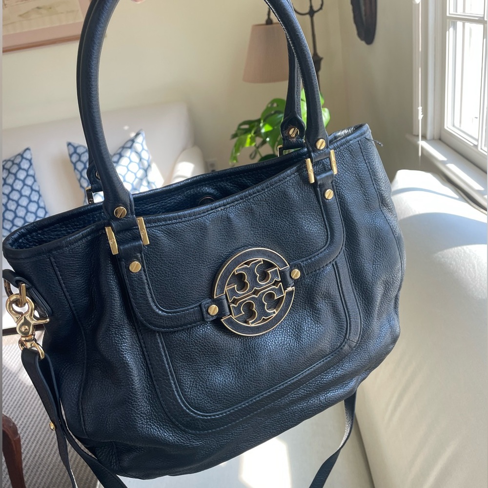 Tory Burch Black Leather Bag